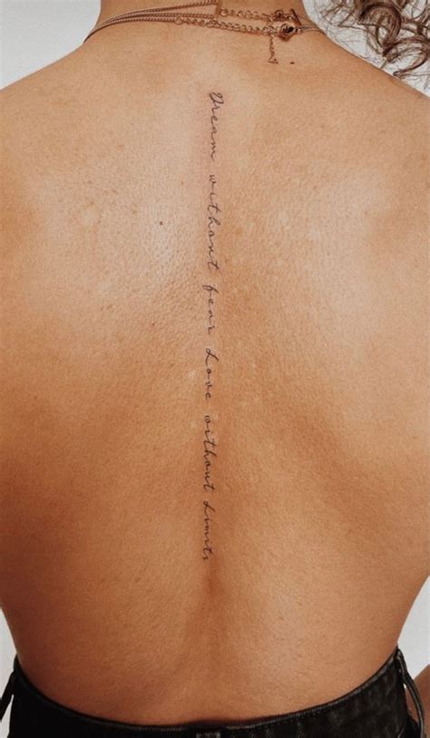 dainty spine tattoos|meaningful spine tattoos for females.